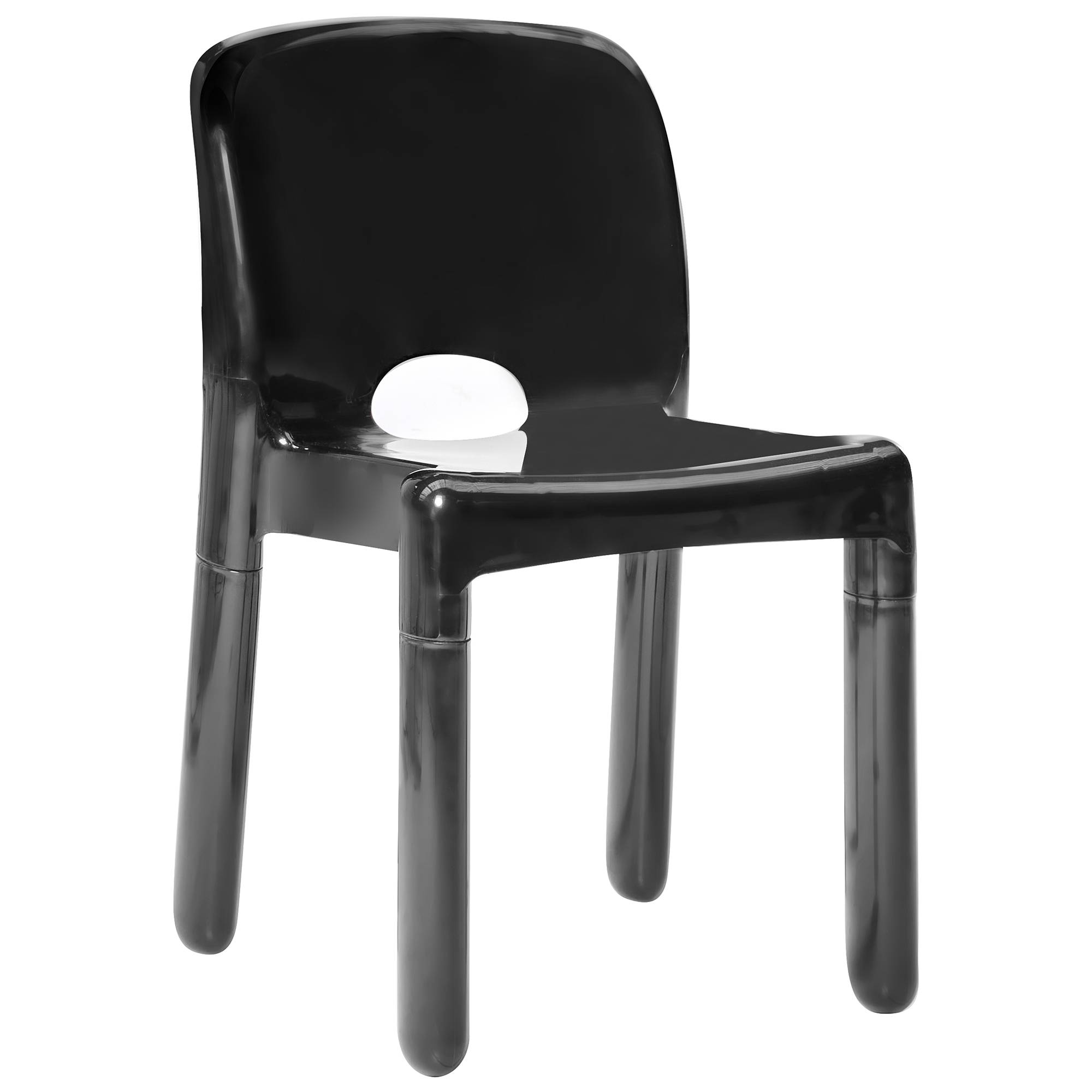 Beliani - Chaise de jardin Polypropylène Noir BETIM - 43x49x76- Beliani - Image 4