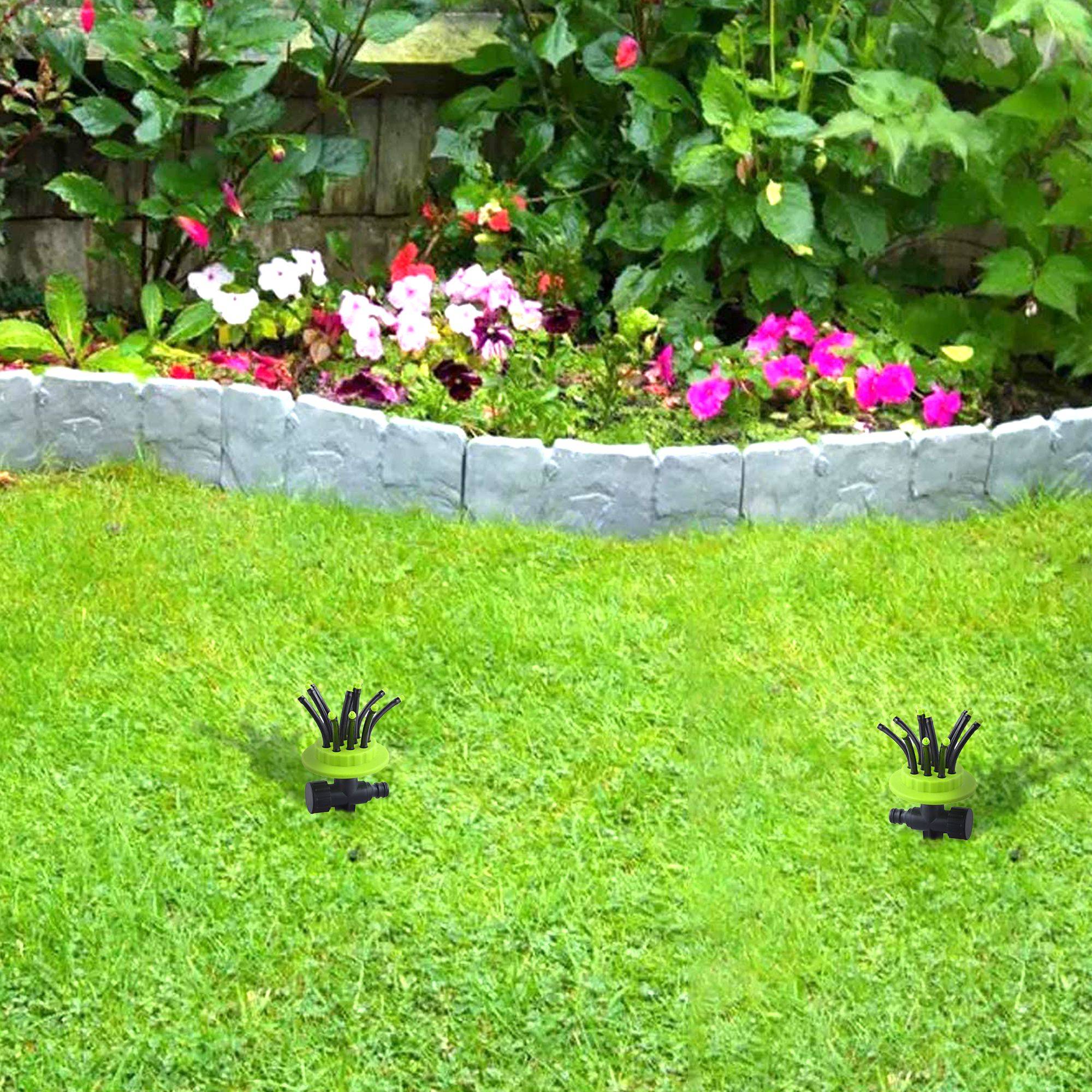 Tête d'arrosage de Jardin multidirection à Planter - 12 tubes orientables Plantes, Potager - Image 8