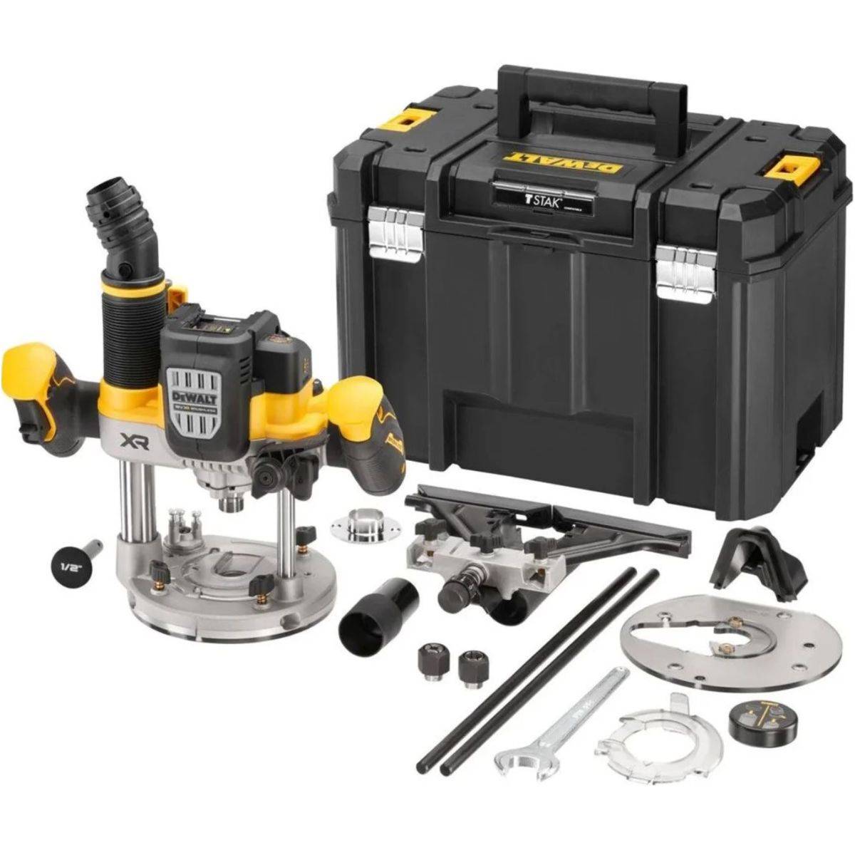 Dewalt - Affleureuse, Défonceuse XR 18V - DEWALT - sans batterie, ni chargeur - TSTAK - DCW620NT-XJ
