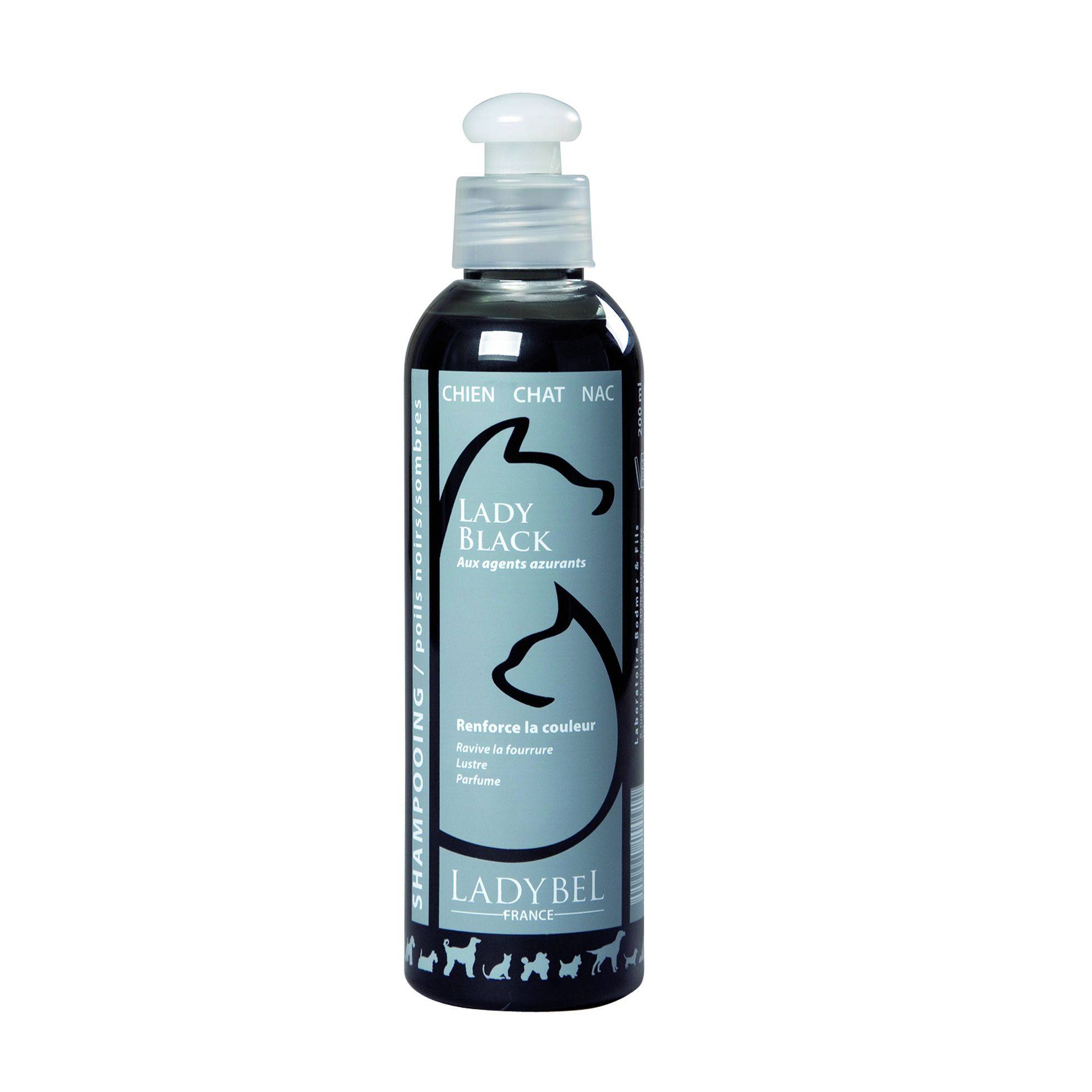 Shampooing Lady Black par LadyBel : 200ml LADYBEL