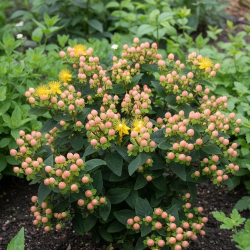 Millepertuis Magical® Beauty 'Kolmbeau', Hypericum à fleurs Jaune - feuillage Persistant - Pot de 1,5L - 10/20 cm-  hauteur à maturité De 1,00 m à 1,5 - Image 3