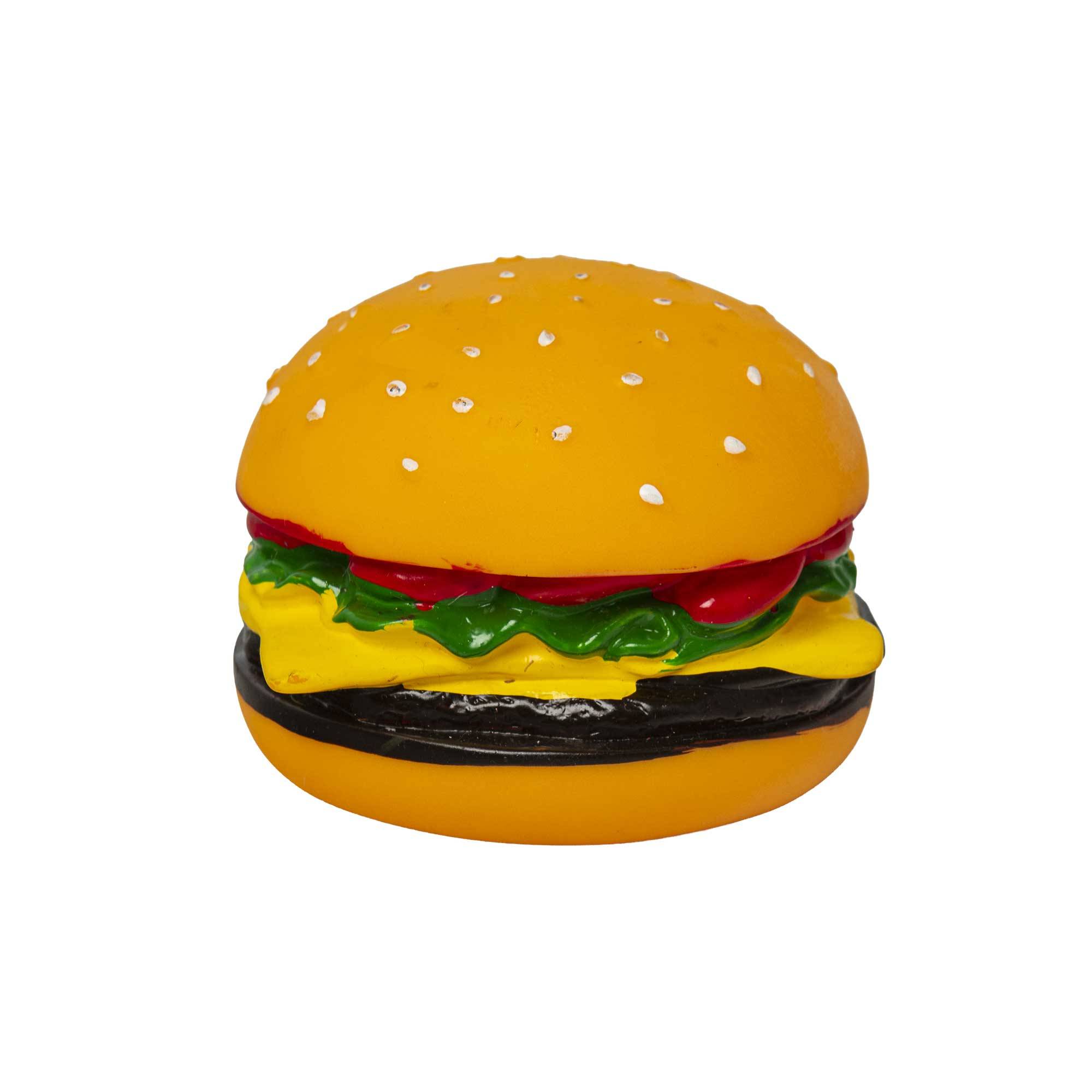 Juguete para perro hamburguesa de vinilo - ZOLUX