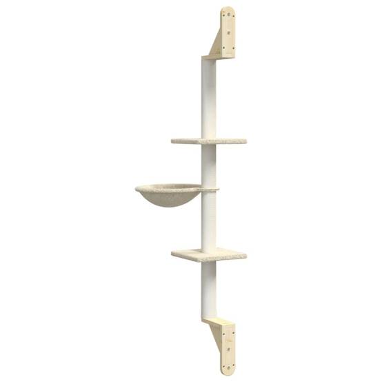 Vidaxl - Arbre à chat mural avec griffoir crème 142,5 cm vidaXL 172395 - Image 7