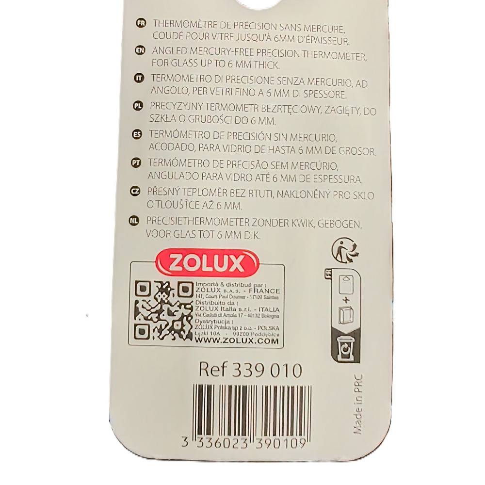 Zolux - Thermomètre Nano 7 cm pour aquarium - Image 3