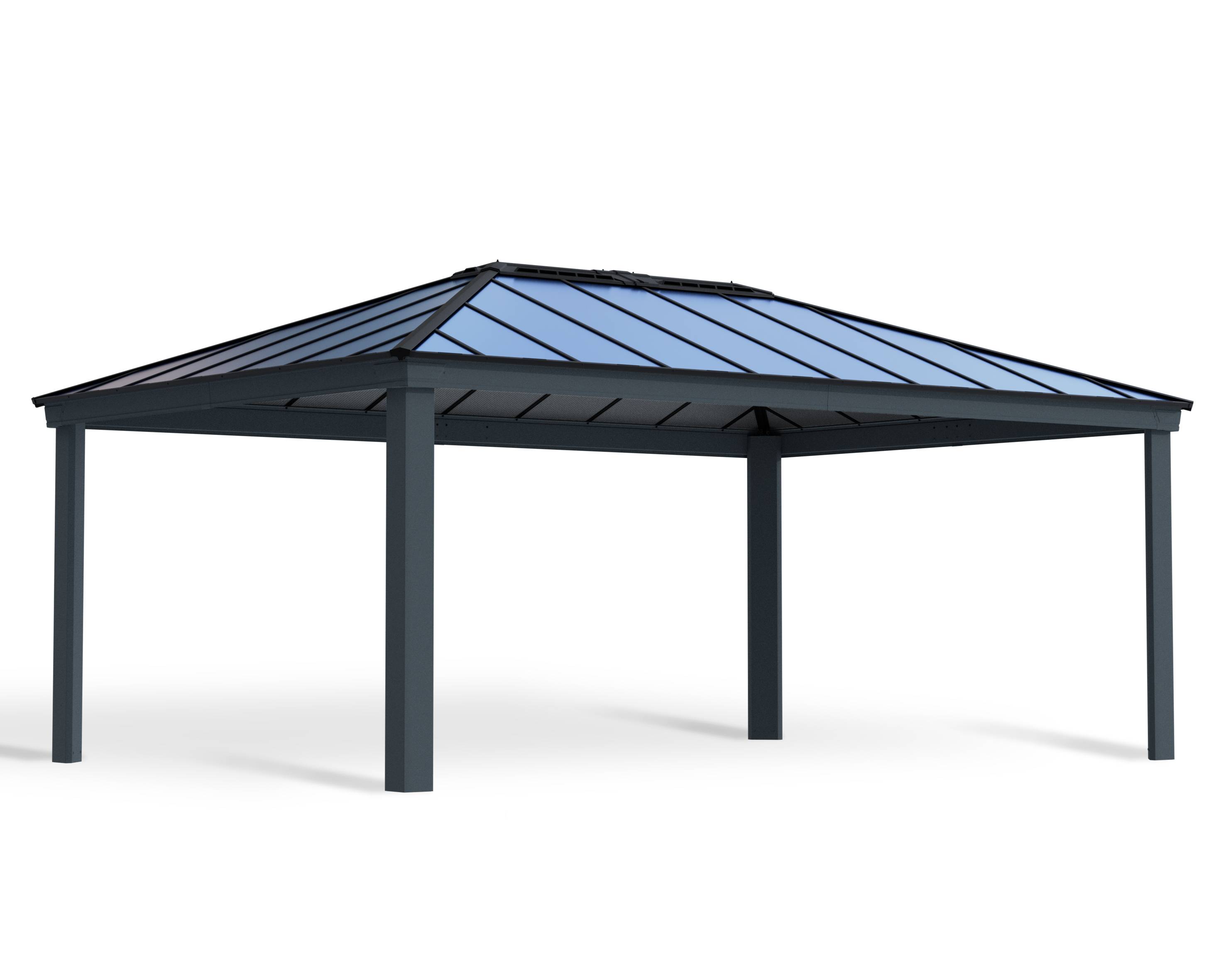 Canopia - CARPORT DOUBLE COLORADO 4,3x6 Gris - Imagen 1
