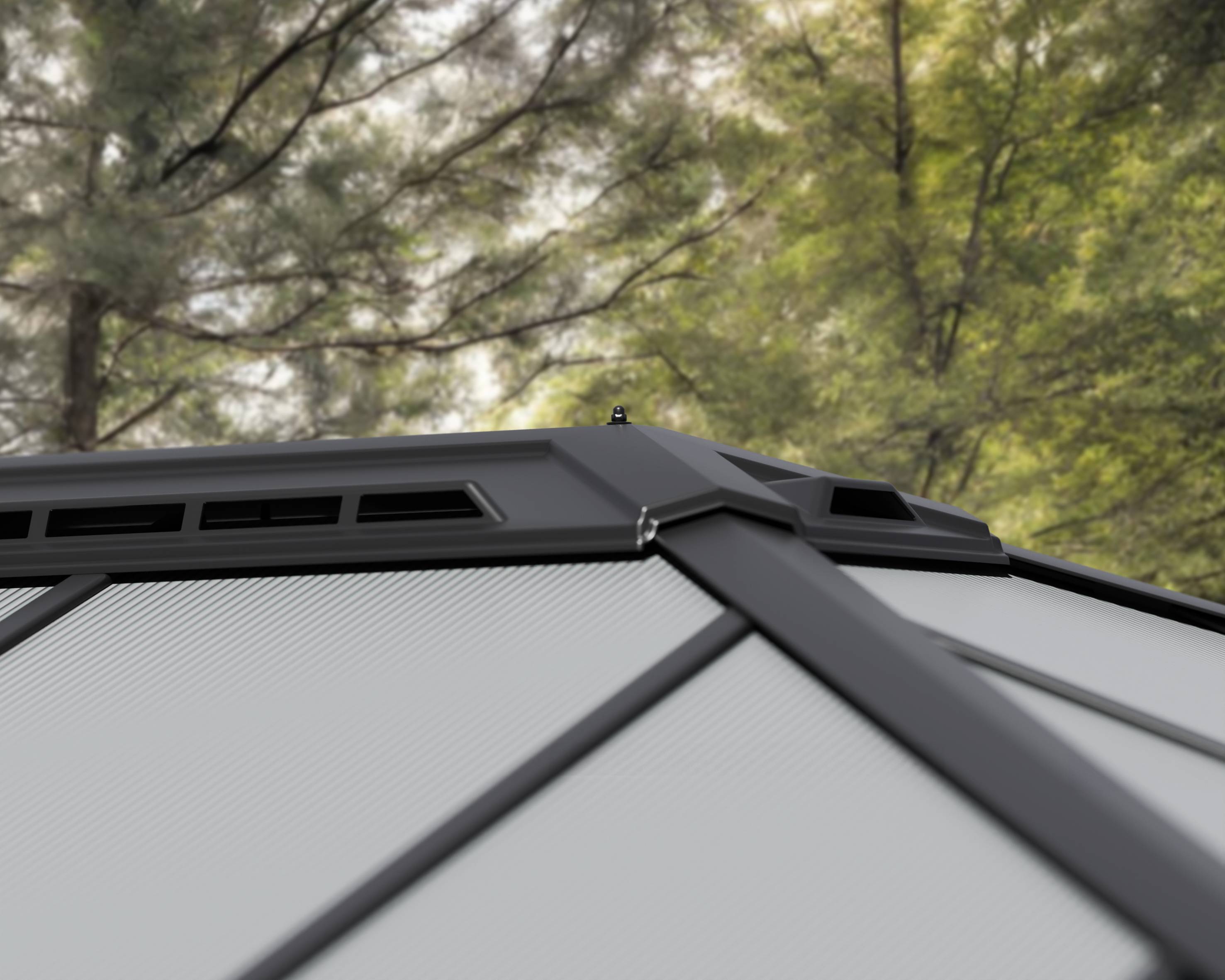 Canopia - CARPORT DOUBLE COLORADO 4,3x6 Gris - Imagen 4