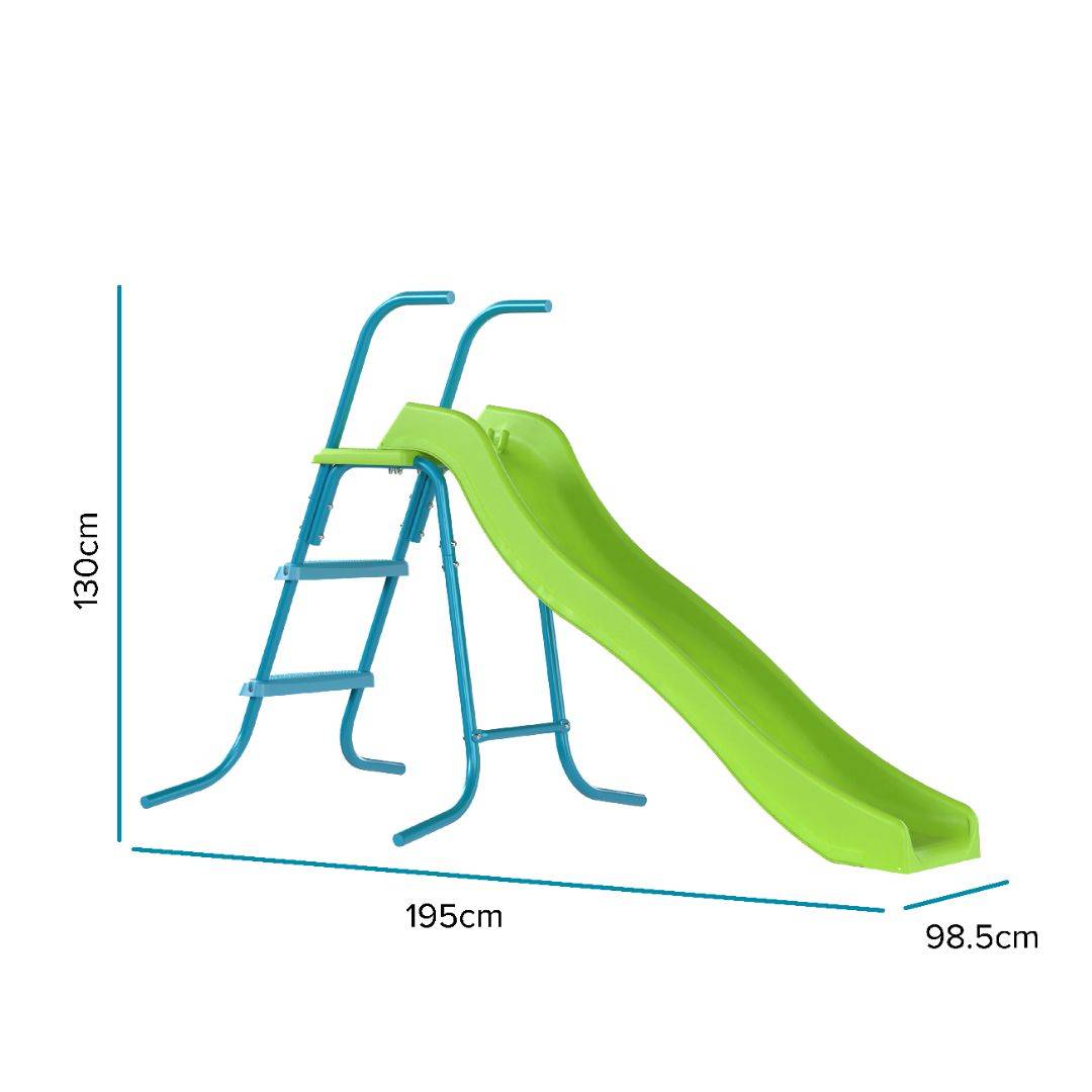 Toboggan ondulé 175 cm avec 3 marches - Image 6