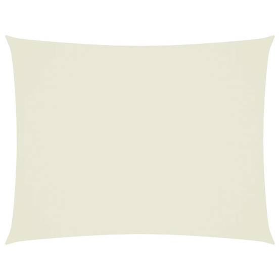 Maison Chic - Voile d'ombrage - Voile solaire tissu oxford rectangulaire 3x6 m crème - Meuble Pro - Imagen 1