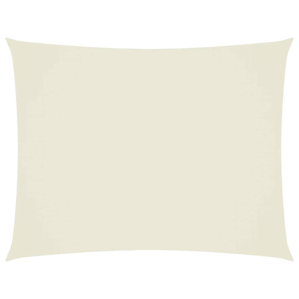 Maison Chic - Voile d'ombrage - Voile solaire tissu oxford rectangulaire 3x6 m crème - Meuble Pro - Imagen 1