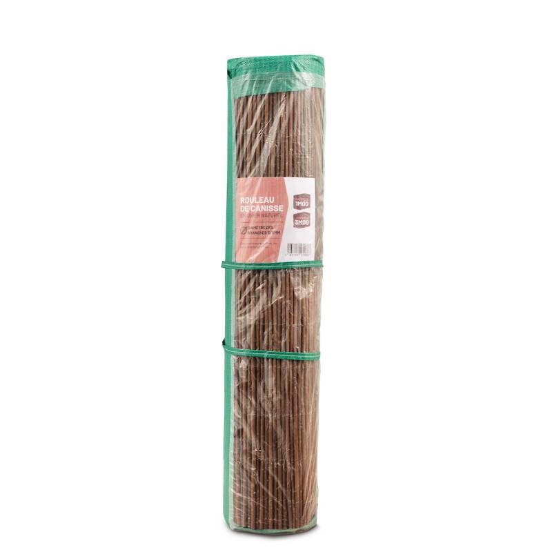 Canisse rouleau en osier naturel longueur 3m x H 1m20 - Easy Clôture - Imagen 4