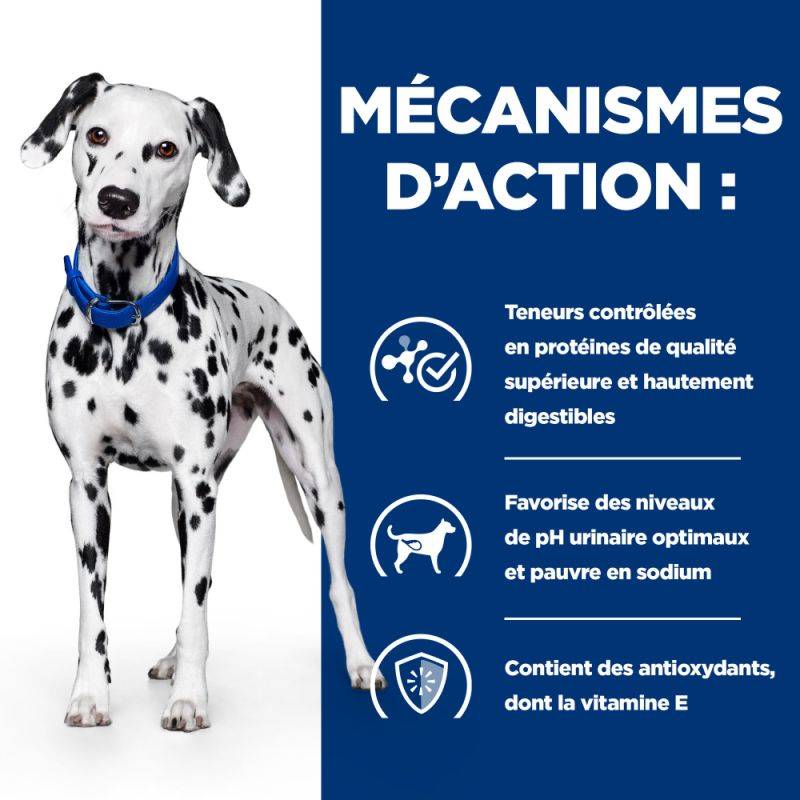CROQUETTES CHIEN ADULT PRESCRIPTION DIETS U/D URINARY CARE - HILL'S 10kg - Image 4