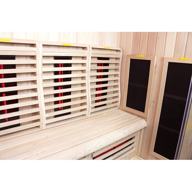 SAUNA INFRAROUGE BOREAL® SIGNATURE 160 À SPECTRE COMPLET - 160X120X205 - Image 5