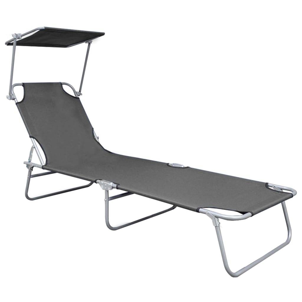 Prolenta Premium - Store banne  Hobart Gris  188,5 X 57,5 X 27 cm  - P87209G - Image 2