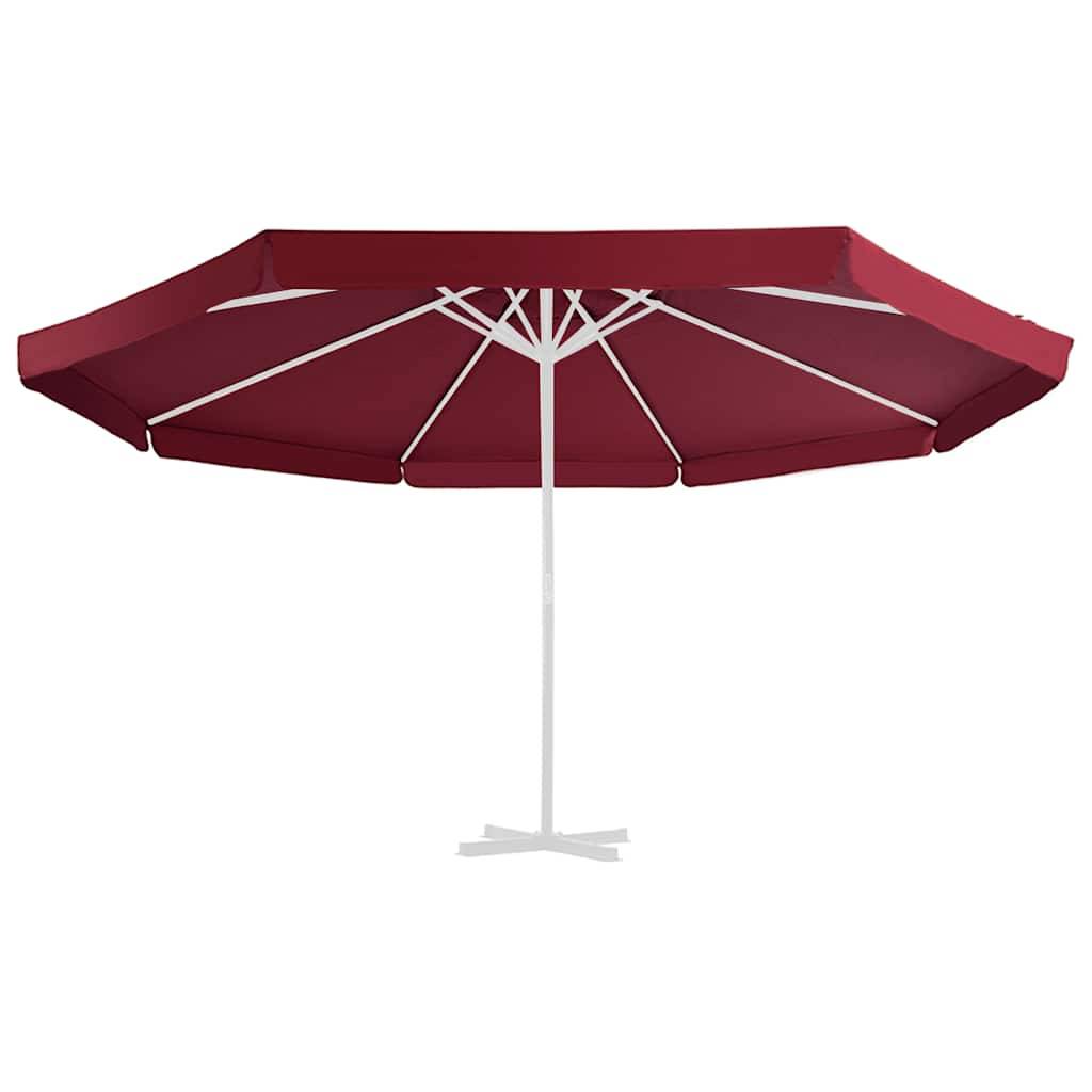 Vidaxl - Tissu de remplacement pour parasol d'extérieur Bordeaux 515 cm vidaXL 312542 - Image 2