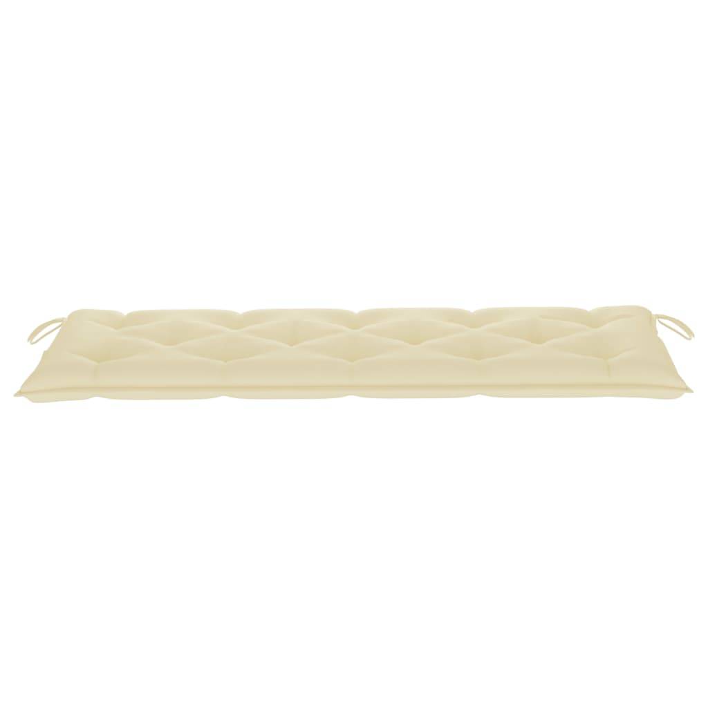 Maison Chic - Banc de jardin - Banc d'extérieur - Banquette avec coussin 157 cm Bois d'acacia massif-JU13917 - Imagen 7