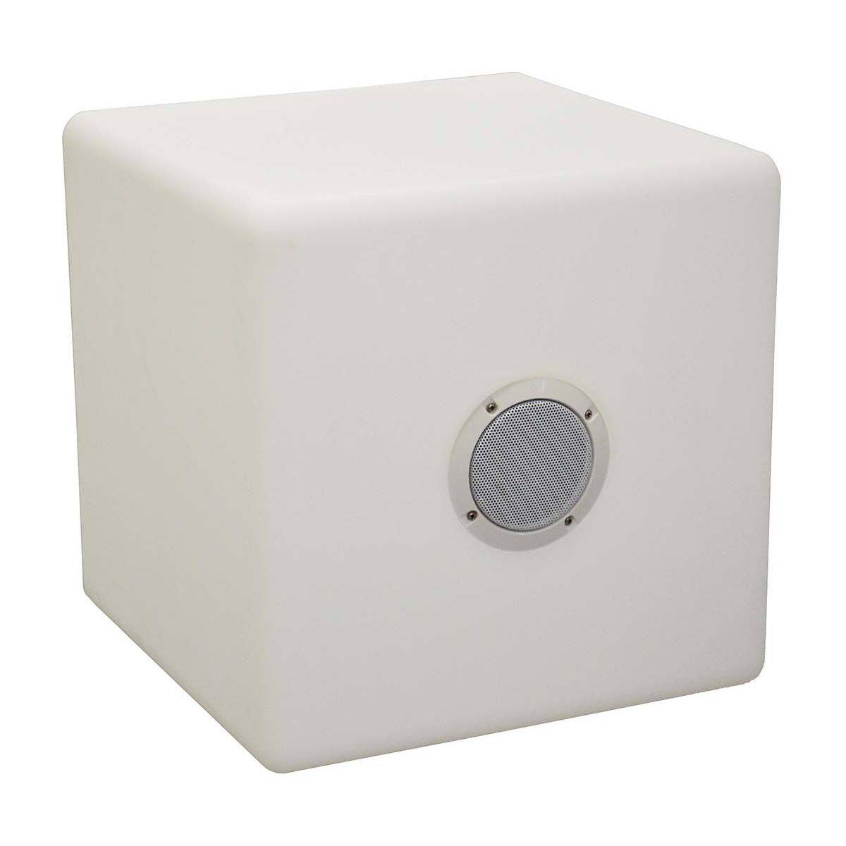 Proloisirs - Cube tabouret led et haut parleur 40 cm - Imagen 1