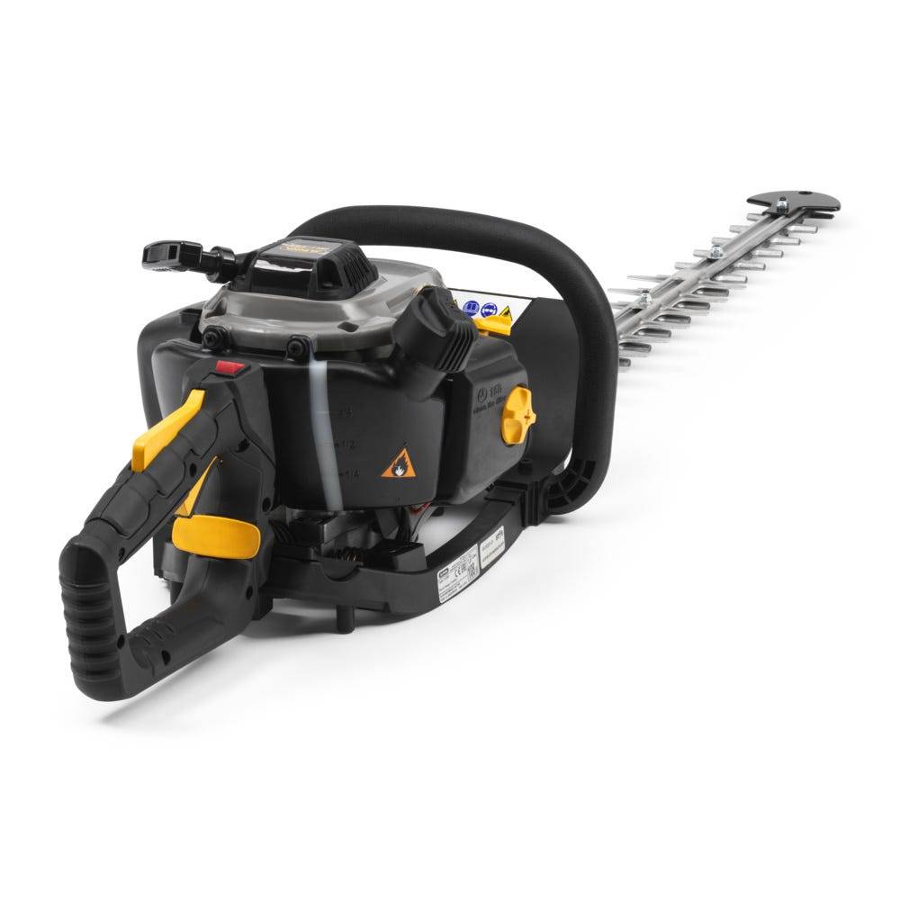 Alpina - Taille-haie à essence AHT 555, lames 60 cm, branches max 27 mm, moteur 22.5 cc, 650 W, poignée pivotante - Alpina