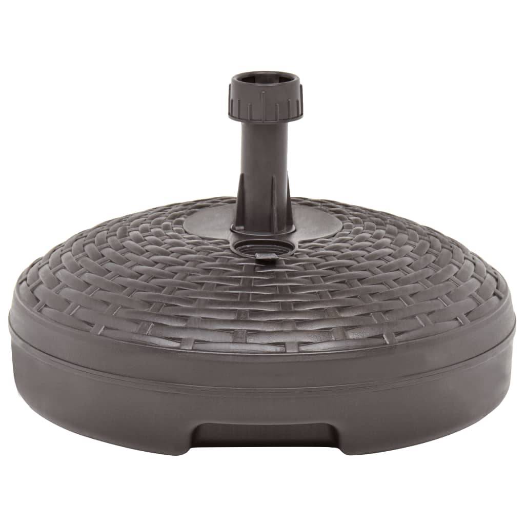 Vidaxl - Socle de parasol rempli de sable/d'eau 20 L Plastique rotin vidaXL 48770 - Image 2