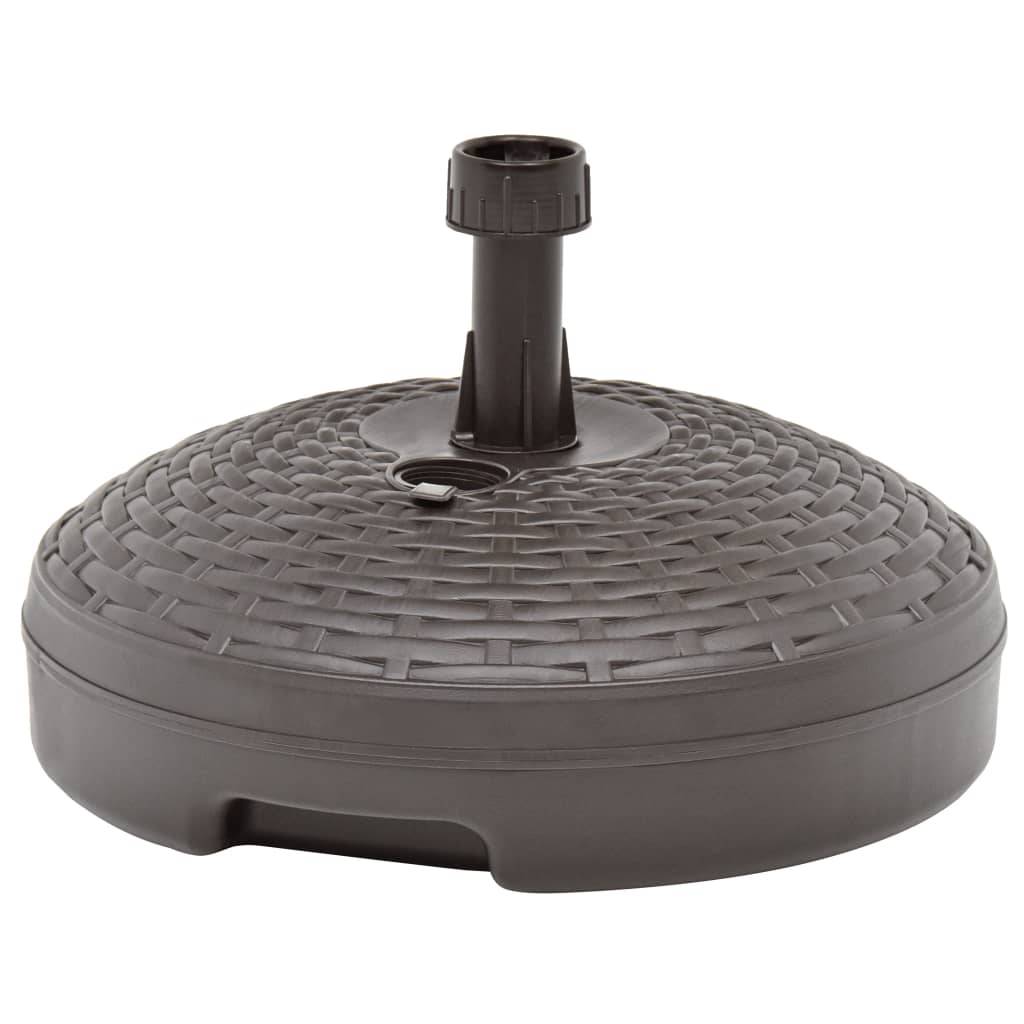 Vidaxl - Socle de parasol rempli de sable/d'eau 20 L Plastique rotin vidaXL 48770 - Image 1