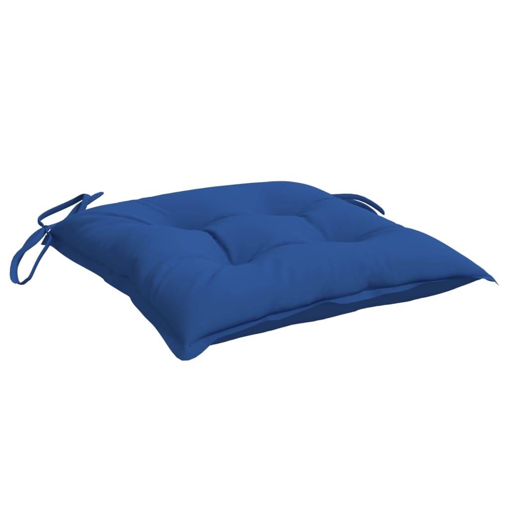 PANGIVO - Coussins de chaise lot de 6 tissu oxford bleu 40 x 40 x 7 cm - PANGIVO - Image 5