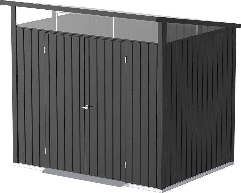 Duramax - Abri de jardin métal MODERN - 4,45m² - Mono pente - Anthracite - Duramax - Image 1