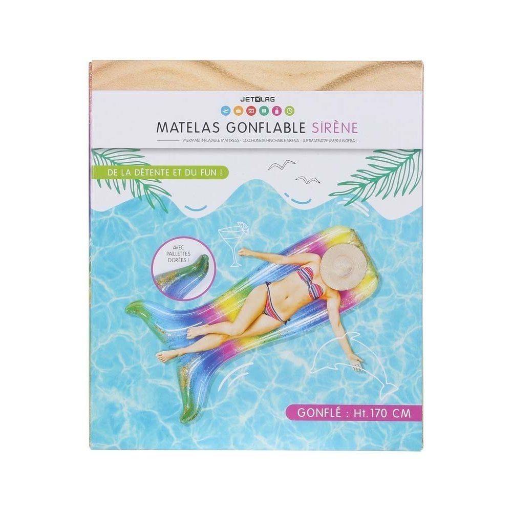 Jet Lag - Matelas gonflable sirène 170 cm - Imagen 2