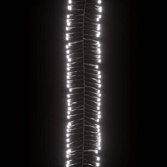 Guirlande LED Groupée PVC 1000 LED 8 Modes Déco Sapin Noël Jardin Blanc Froid 11m – ComfortXL Outdoor Living - Image 5