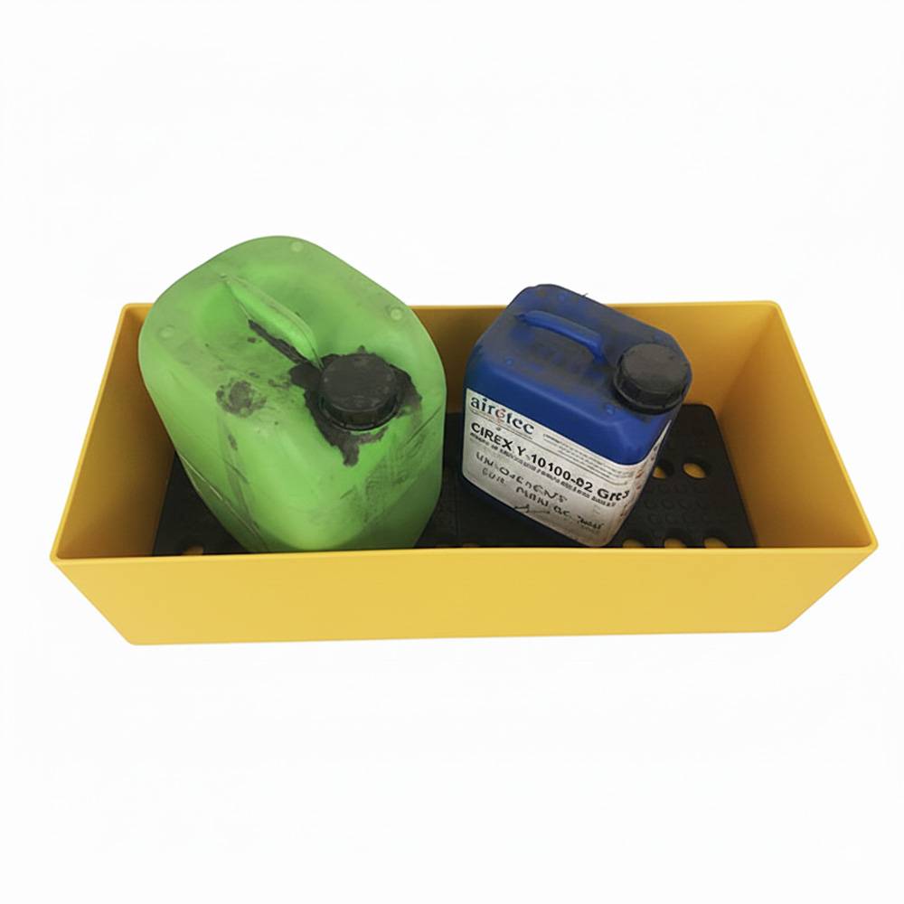 Bac de rétention 42l avec caillebotis-plast'up rotomoulage - Imagen 1
