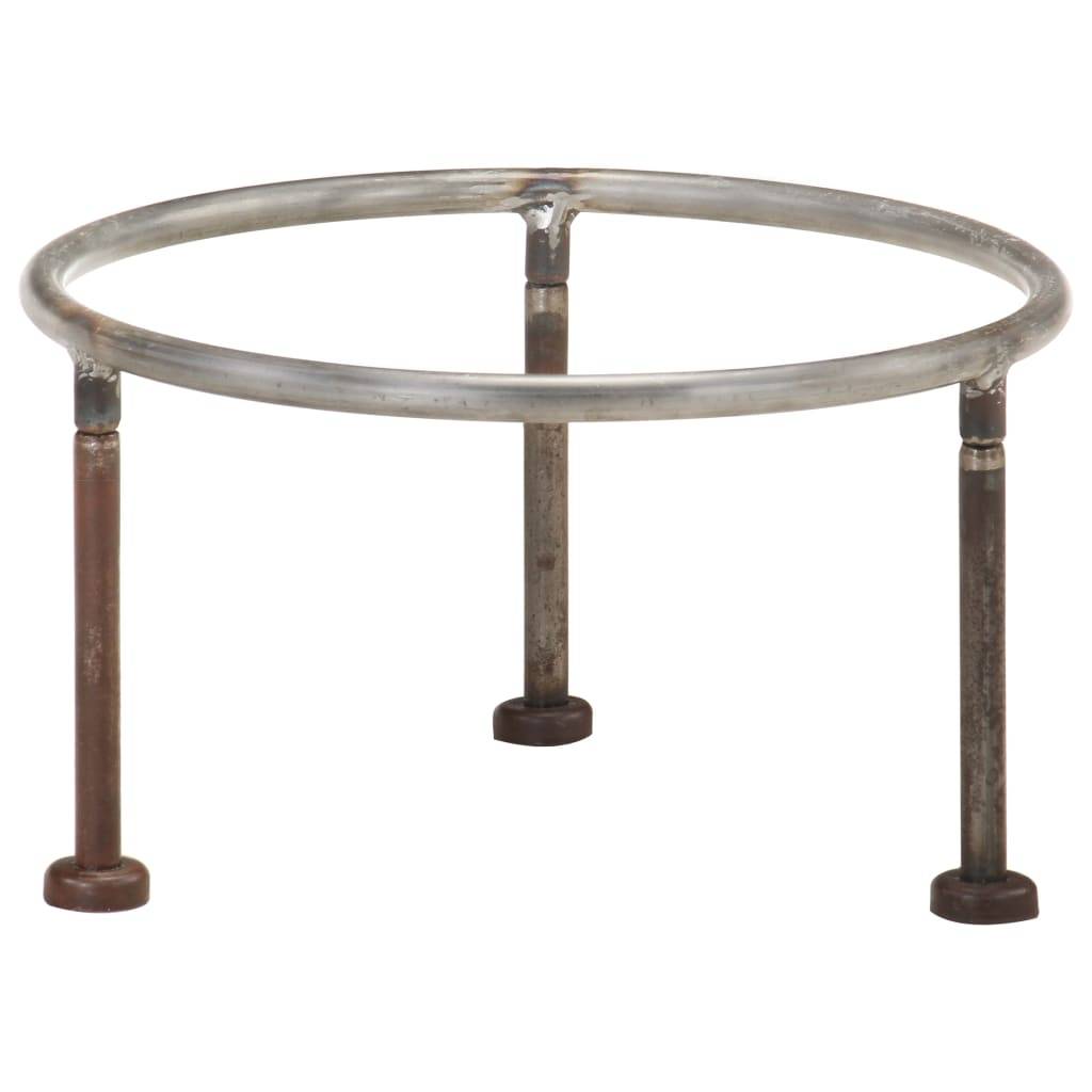 ComfortXL - Brasero Foyer de Jardin en Fer Style Rustique Aspect Rouillé Ø 40 cm Brun – ComfortXL Outdoor Living - Image 3