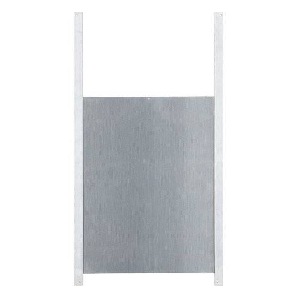 Porte coulissante pour poulailler - KERBL - Alu - 30 x 40 cm - Taille M - Glissieres incluses - Image 1