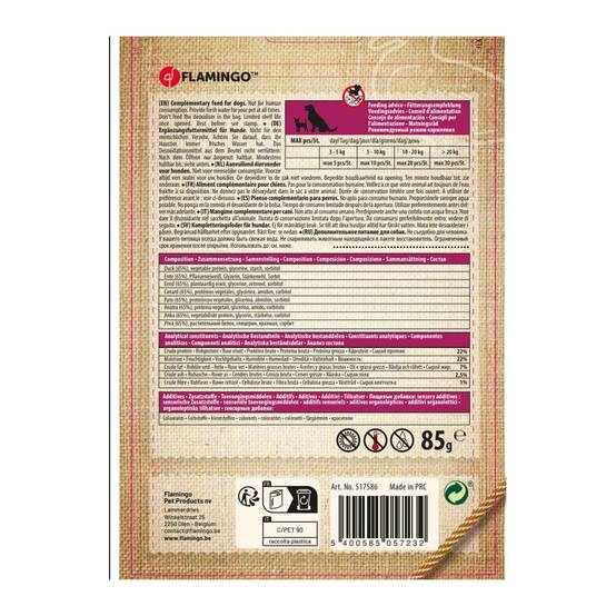 Friandises Hapki Petits cubes de Canard 85 g pour chien - Image 4