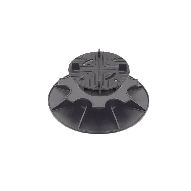 Jardinex - Plot terrasse dalle réglable 8 - 11 cm - Noir - Jardinex - Imagen 1