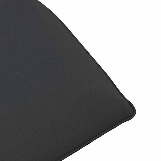 Chaise Longue Sol Pliante Tissu Oxford Plage Jardin Inclinable 5 Positions Noir - ComfortXL Outdoor Living - Image 9