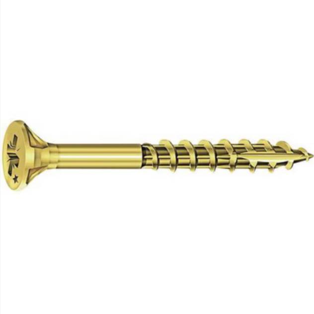 Vis rocket minivybac pozidriv tête fraisée 5x80-50 mm - VYNEX - bte 10 - 310178448 - Image 2