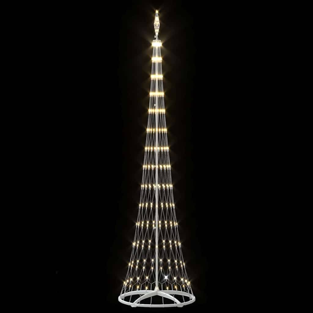 Vidaxl - Arbre de Noël LED avec 290 LED Blanc chaud 250 cm Métal vidaXL 42018775 - Image 6