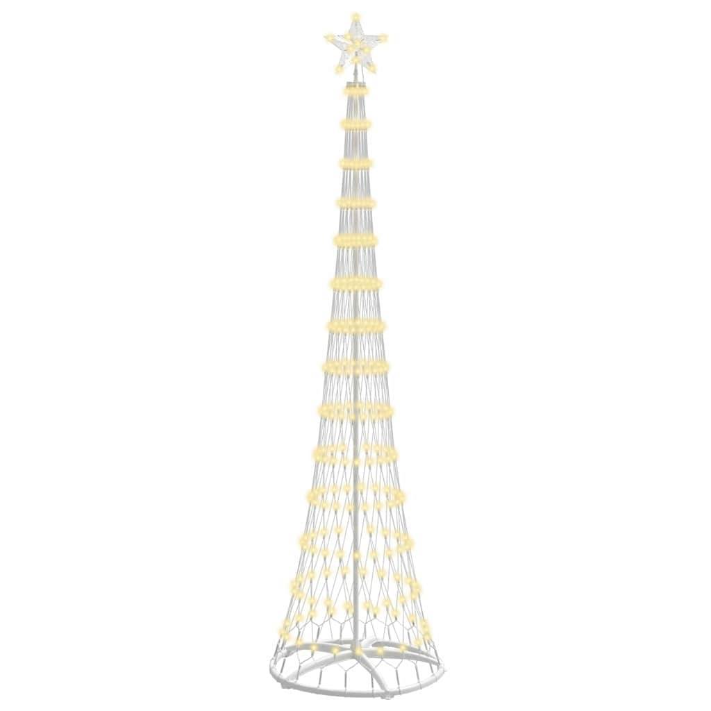 Vidaxl - Arbre de Noël LED avec 290 LED Blanc chaud 250 cm Métal vidaXL 42018775 - Image 2