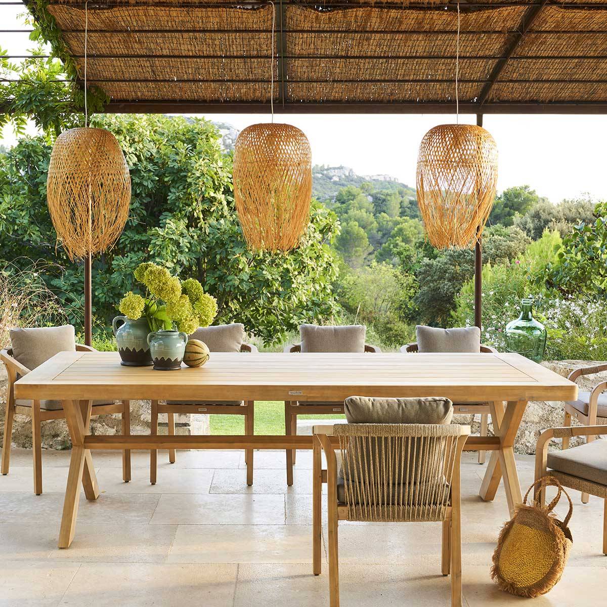 Hesperide - Table de jardin "Xenia" 10 places en acacia Hespéride - Image 3