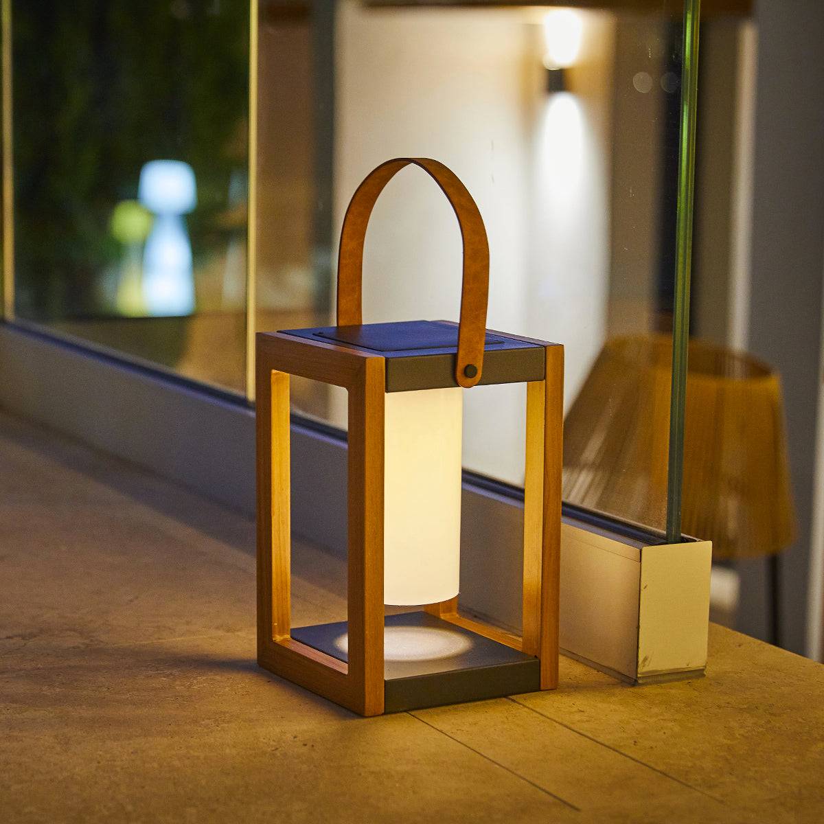 Lumisky - Lanterne solaire et rechargeable SERAPHINA H32cm - Imagen 3
