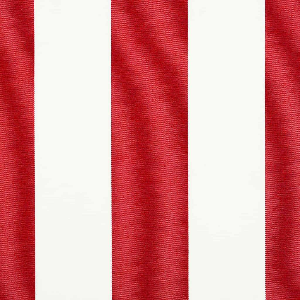 Store Extérieur Motorisé Armature Aluminium et Toile Anti-UV pour Façade Rouge et Blanc 350x250 cm – ComfortXL Outdoor Living - Image 5
