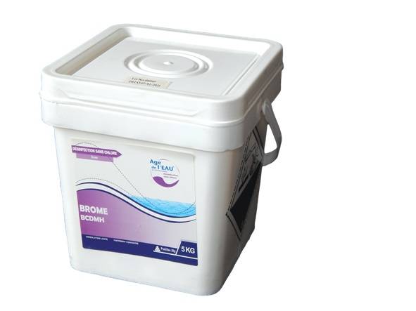 Brome GACHE CHIMIE pastille de 20gr - Seau de 5kg - BROMEPAST