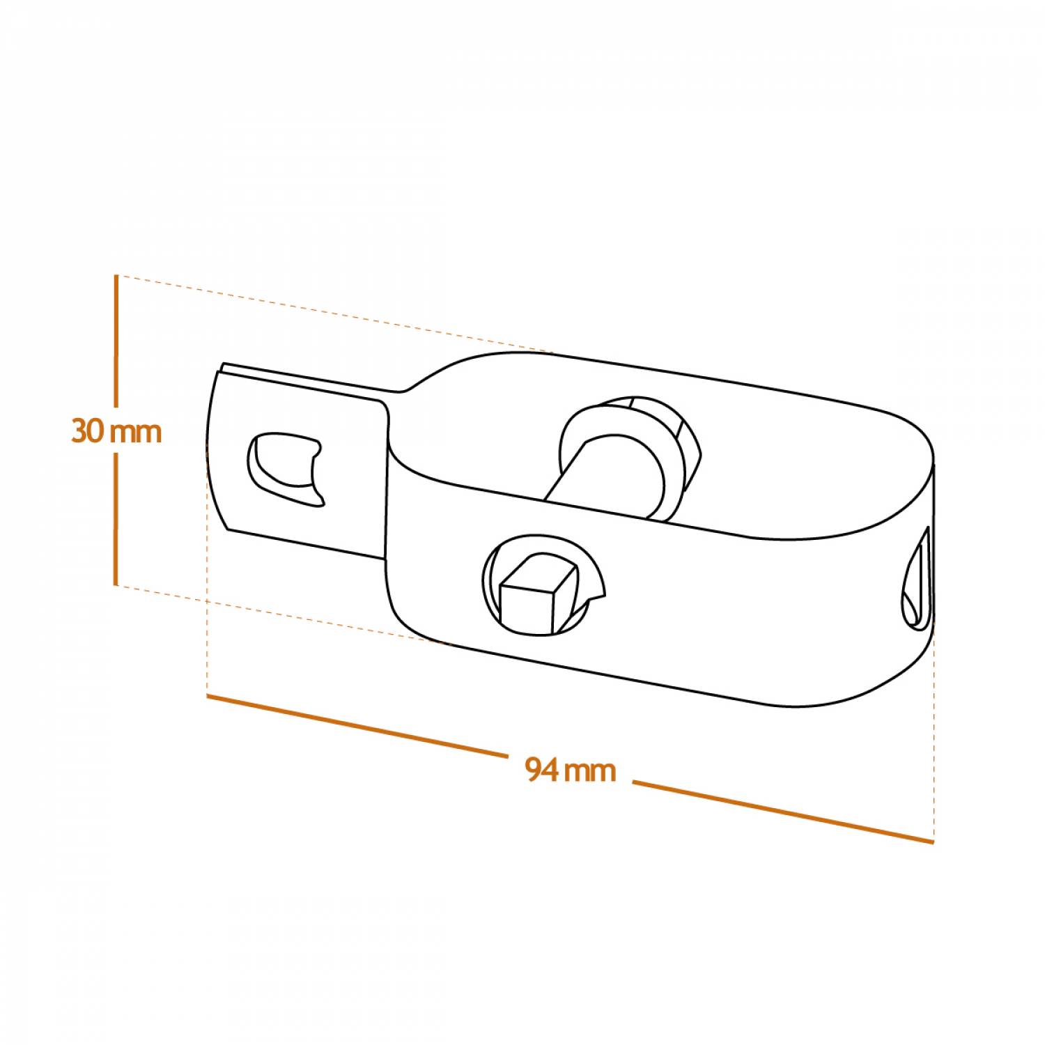 Linxor - Tendeur en acier galvanisé N°2 pour fil de grillage ou autre - Linxor - Imagen 2