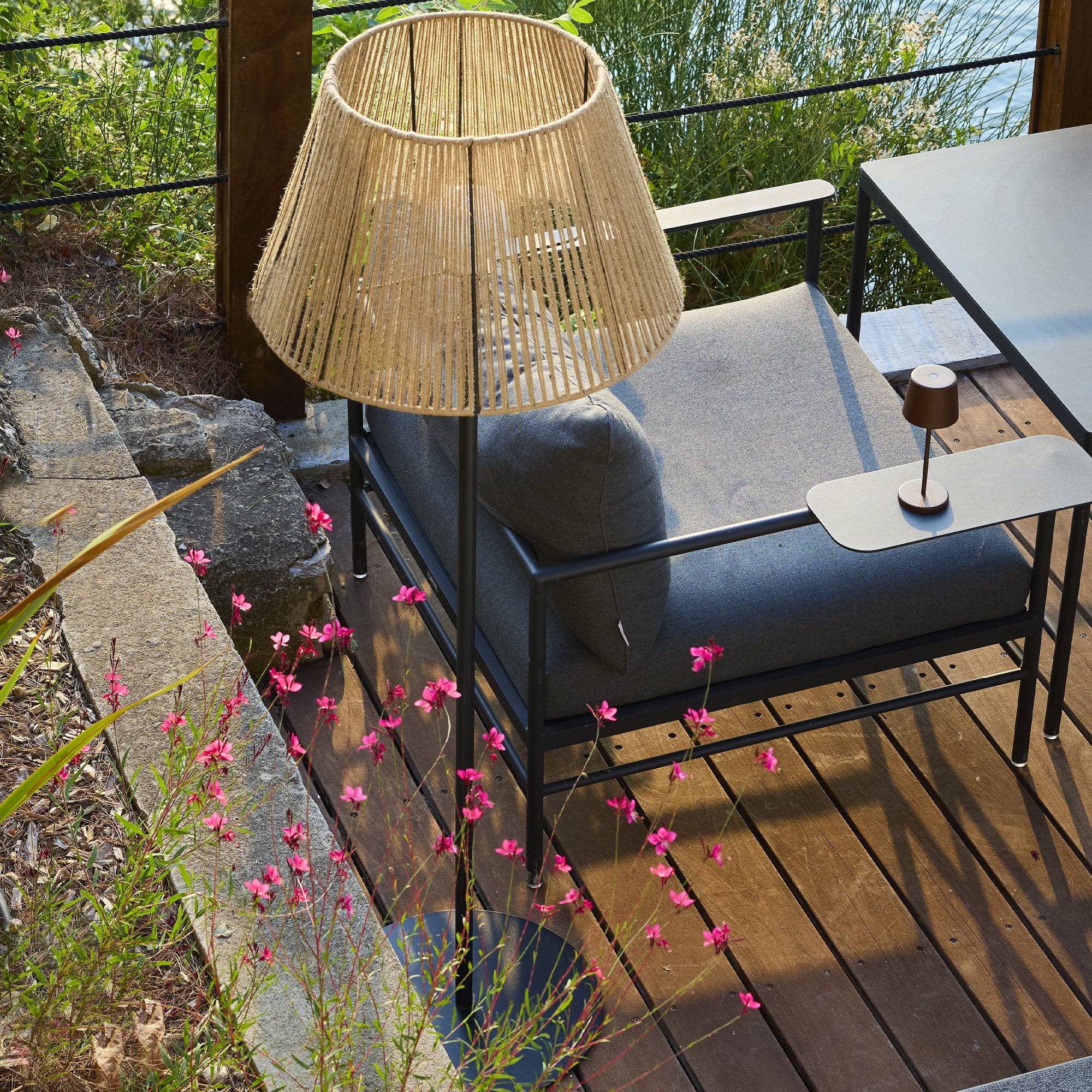 Lumisky - Lampadaire extérieur sans fil TALL RAFFY H170 cm - Imagen 9