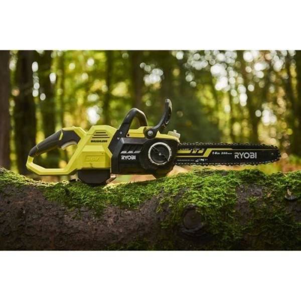 Ryobi - RYOBI - Tronçonneuse 36V MAXPOWER Brushless- guide 35 cm - 21 m/s - tendeur sans outil + batterie 5,0 Ah & chargeur - RY36CSX35 - Image 6