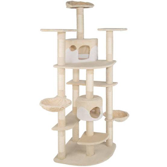 Arbre à Chat 201 cm beige/blanc - Image 2