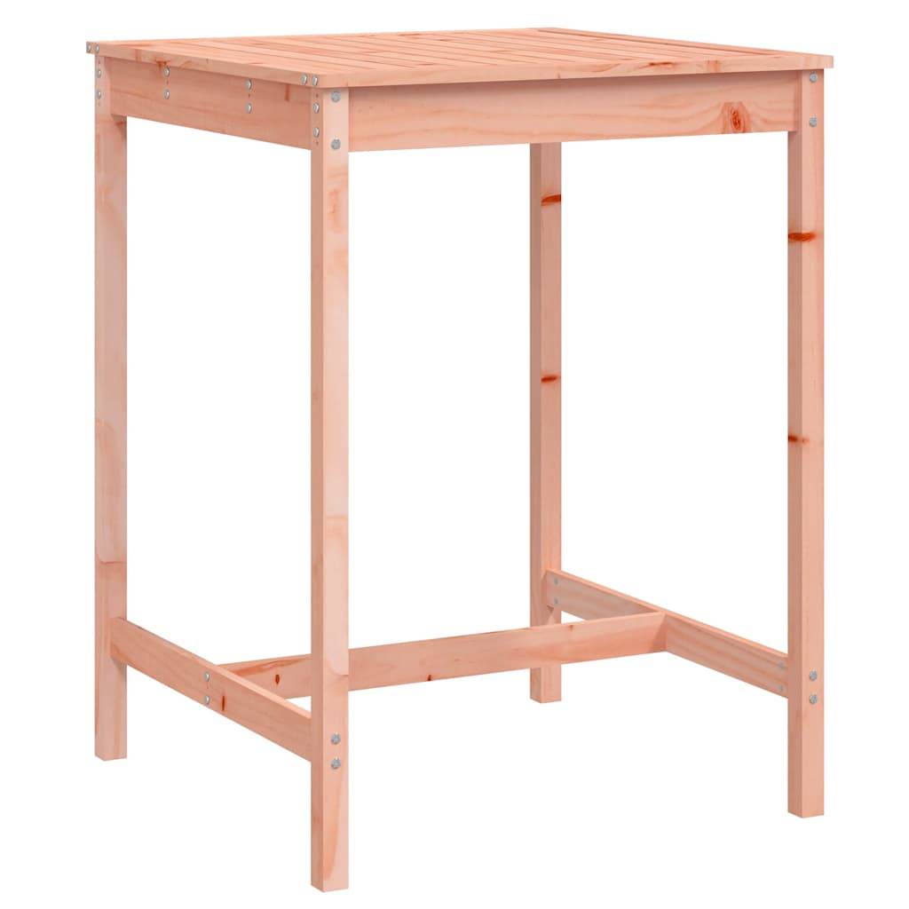 Table de jardin bois massif douglas 82,5 x 82,5 x 110 cm - PANGIVO - Image 2