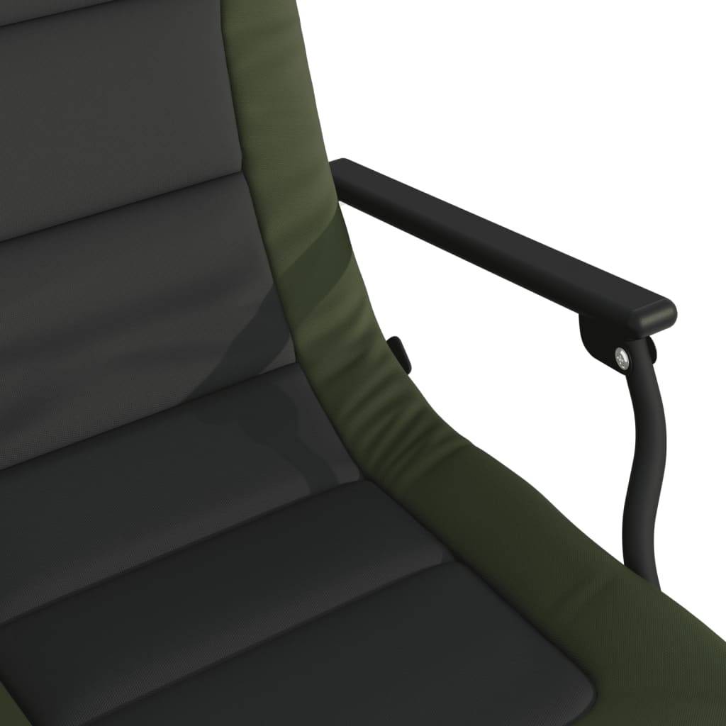 Chaise de pêche acier et tissu vert 58 x 75 x 104 cm - PANGIVO - Image 10