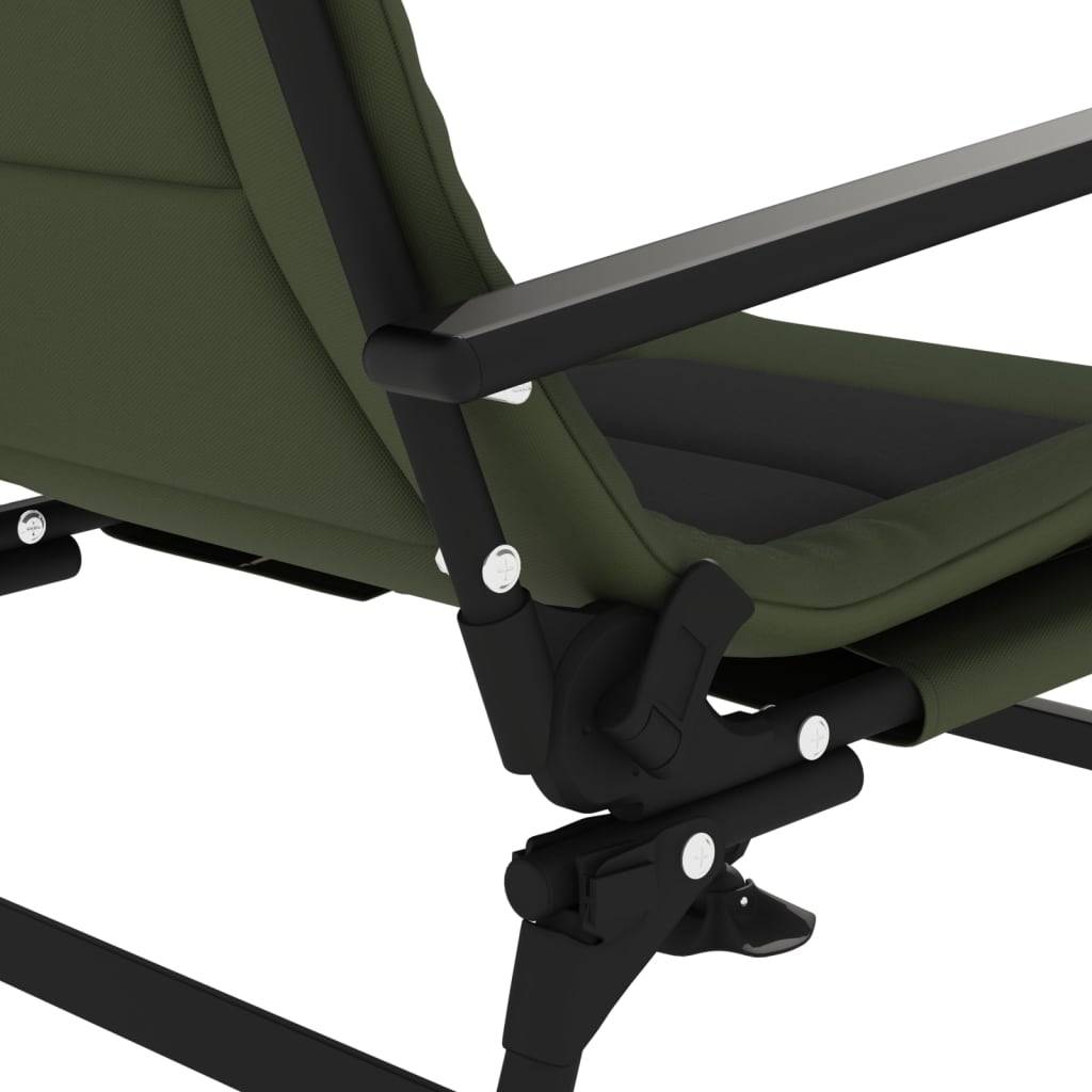 Chaise de pêche acier et tissu vert 58 x 75 x 104 cm - PANGIVO - Image 8