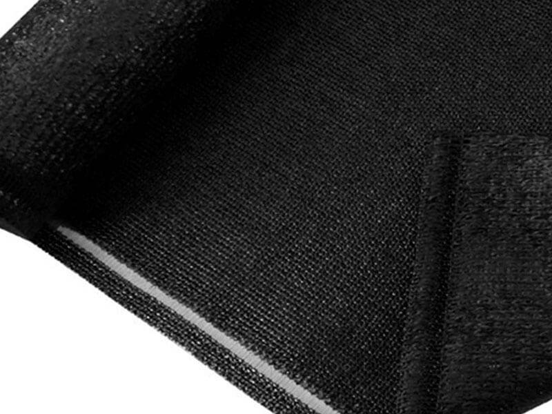 Maille Store - Brise-vue 100% - Noir - 230gr/m² - Boutonnières 1.5m x 5m Noir - Imagen 2