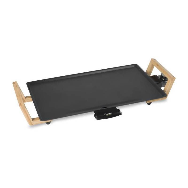 Bestron Plaque De Cuisson Avec Poignees Abp602bb 48x26 Cm 2000 W - Imagen 2