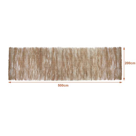 Helloshop26 - Brise-vue en brande de bruyère 0,9 kg / m² 500 x 200 cm naturel - Image 2